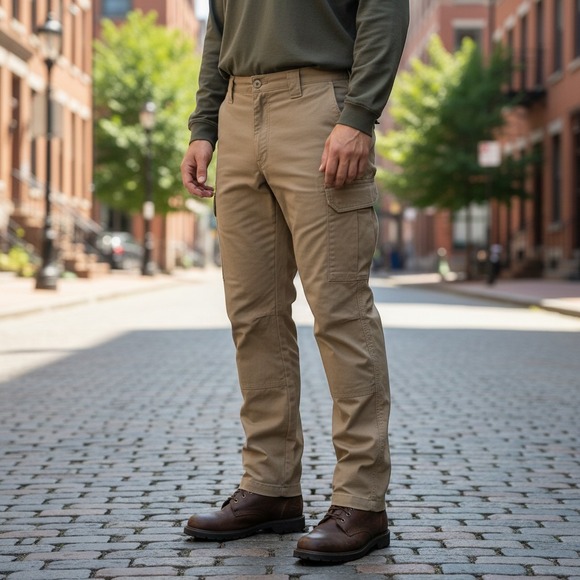 5.11 Tactical Other - 5.11 Tactical Series Mens Cargo Pants 38x30 Khaki Tan Cotton Canvas Work Trouser